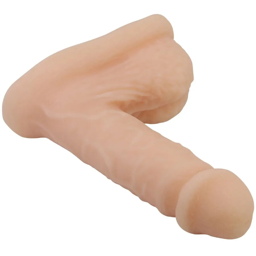 gode réaliste TPR ventouse harnais stimulation interne étanche 10 cm
