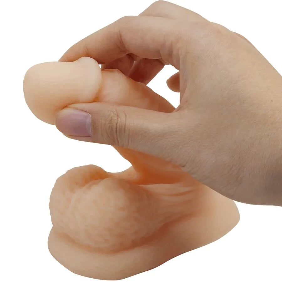 PRETTY LOVE - DILDO WILDON ULTRA RÉALISTE ET ÉLASTIQUE 10 CM NATUREL