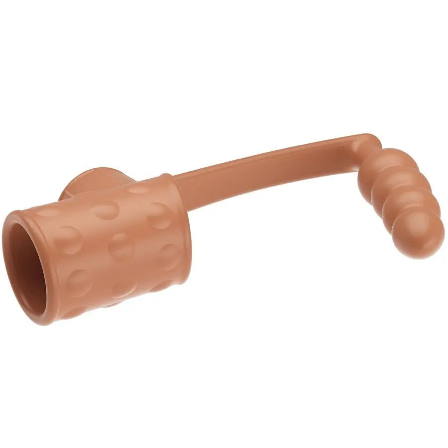 PRETTY LOVE - MANCHON PÉNIS AVEC PLUG ANAL NATUREL
