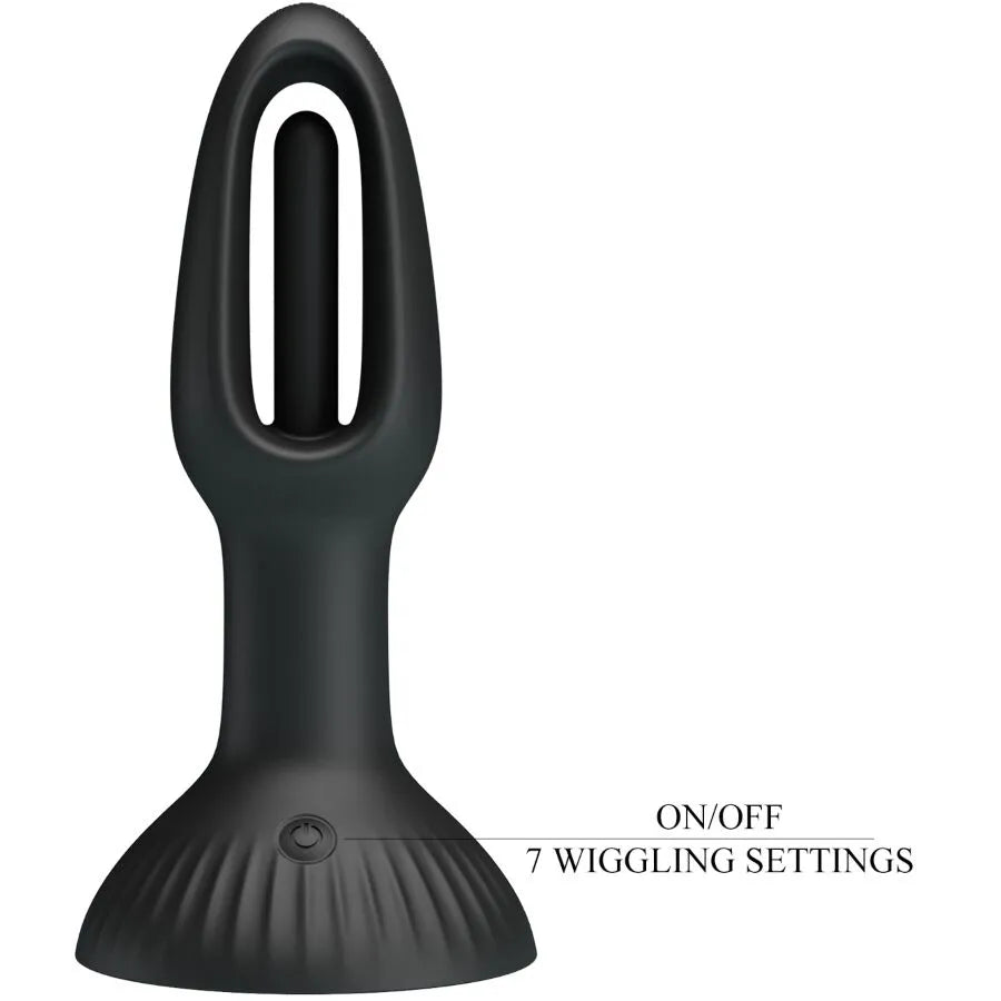 PRETTY LOVE - PLUG ANAL HUBERT AVEC 7 MODES DE VIBRATIONS