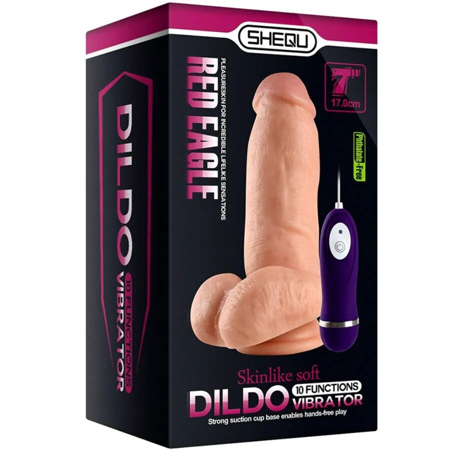 Gode vibrant télécommandé silicone médical stimulation intense silencieuse étanche couples