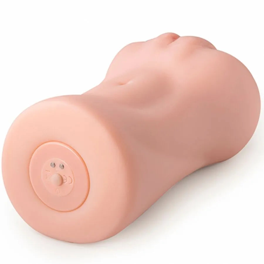Masturbateur vibrant portable silicone hypoallergénique réaliste SHEQU avec modes personnalisables