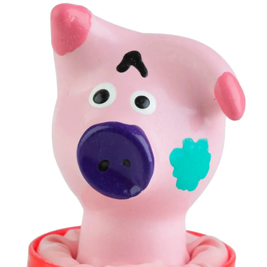 CONDOMERIE - PRÉSERVATIFS FANTAISIE PEINTS À LA MAIN TÊTE DE COCHON