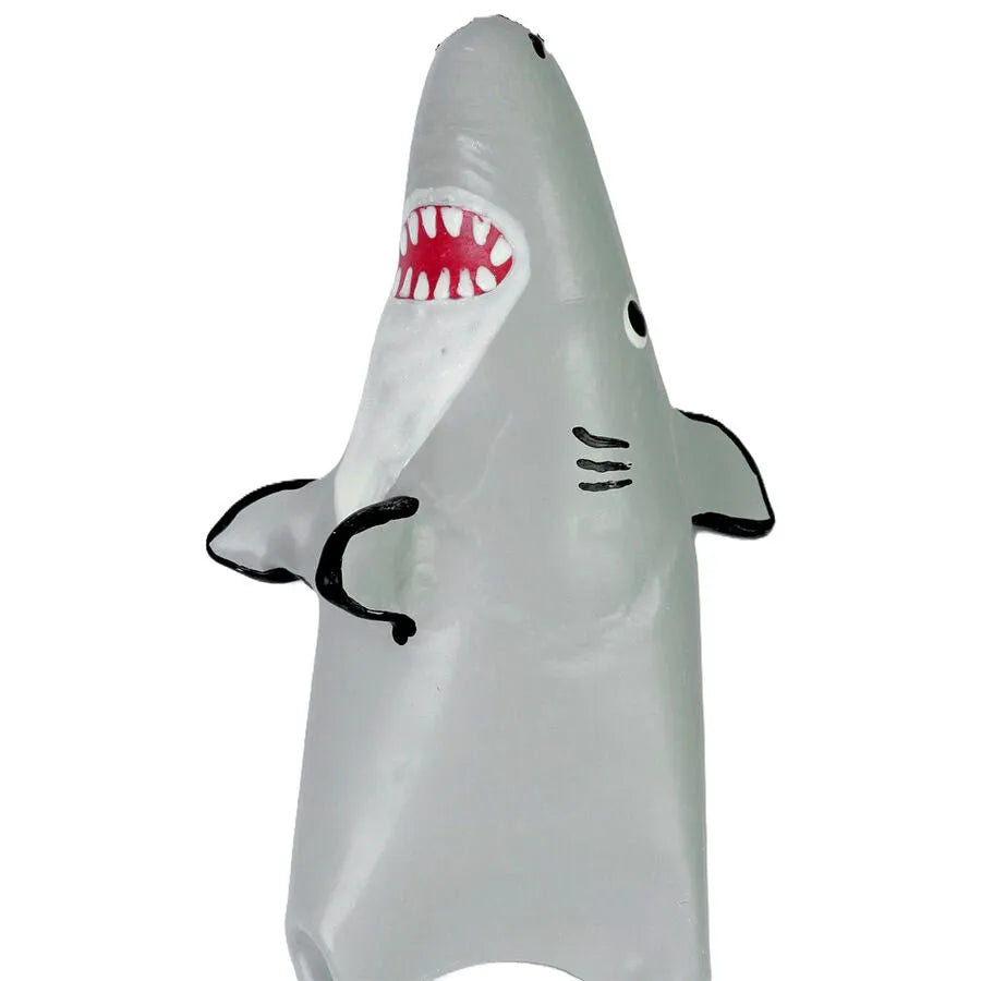 CONDOMERIE - PRÉSERVATIFS FANTAISIE PEINTS À LA MAIN MODÈLE REQUIN