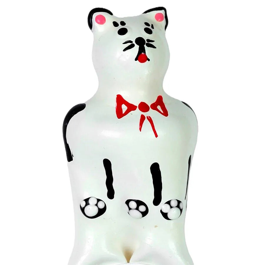 CONDOMERIE - PRÉSERVATIFS FANTAISIE PEINTS À LA MAIN MODÈLE CHAT