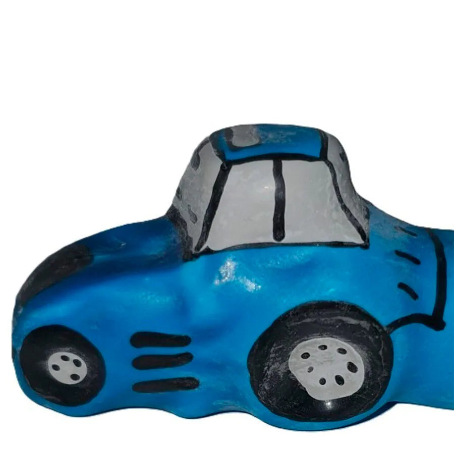 CONDOMERIE - PRÉSERVATIFS FANTAISIE PEINTS À LA MAIN TRACTEUR BLEU