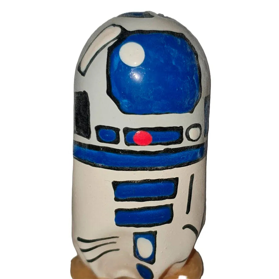 CONDOMERIE - PRÉSERVATIFS FANTAISIE PEINTS À LA MAIN ROBOT