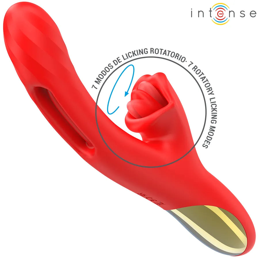 Vibromasseur multifonction Jessica stimulation clitoridienne G-spot vibration rotative 7 modes silicone médical grade couple Erotik
