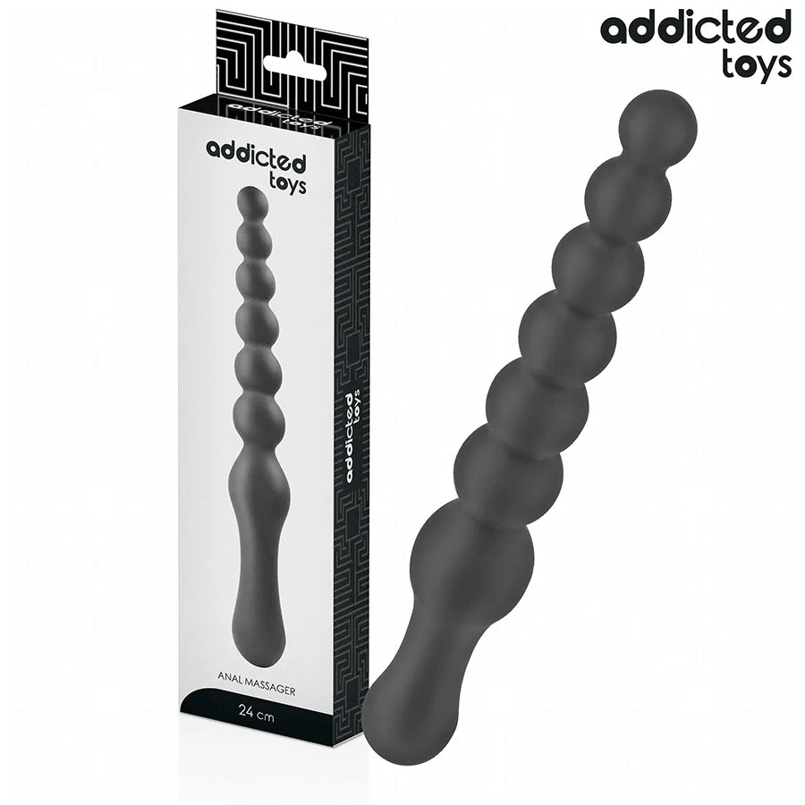 Addicted Toys anal massager 24 cm silicone medical grade progressive satisfaction safety discreet adult sex toy intimate high-quality couple adult toys