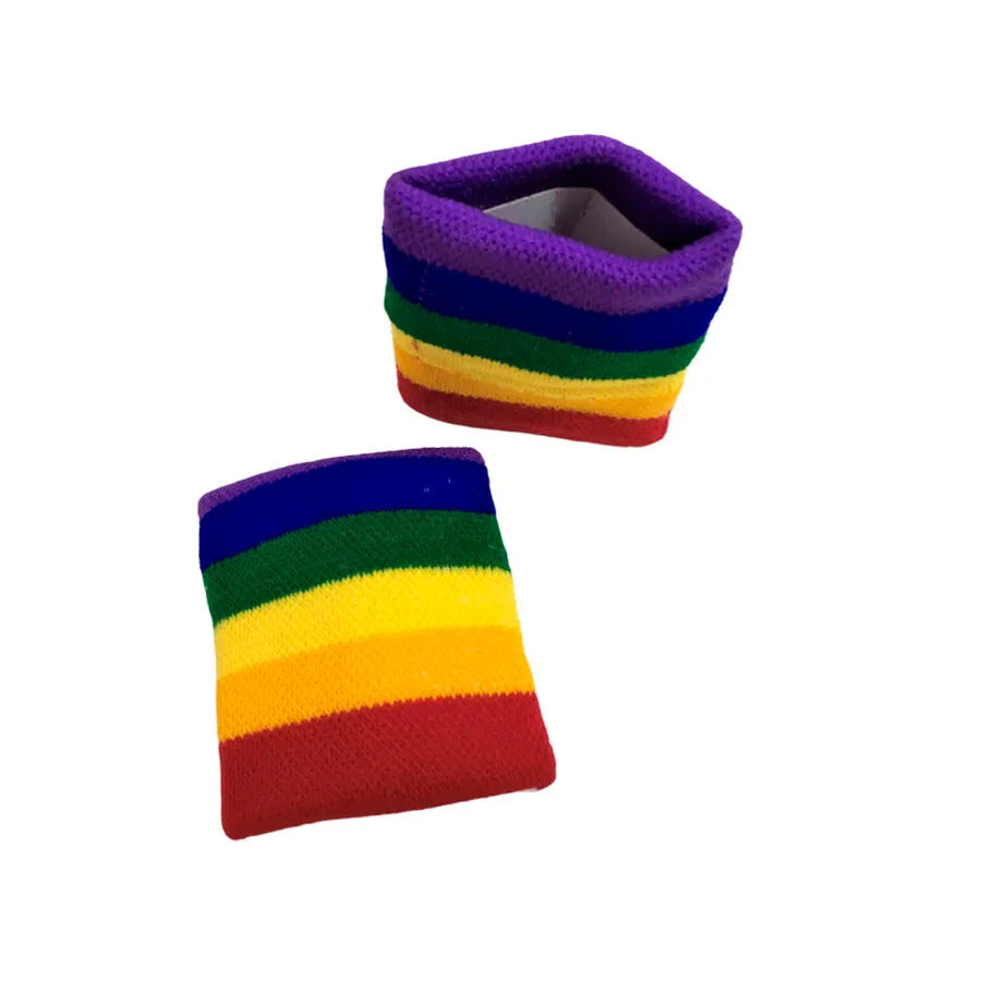 Portefeuille compact arc-en-ciel pratique pour pièces et petits objets