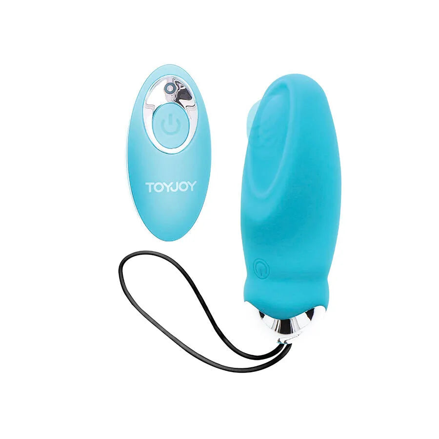 TOYJOY - HAPPINESS IM SO EGGCITED VIBRATEUR TÉLÉCOMMANDE BLEU