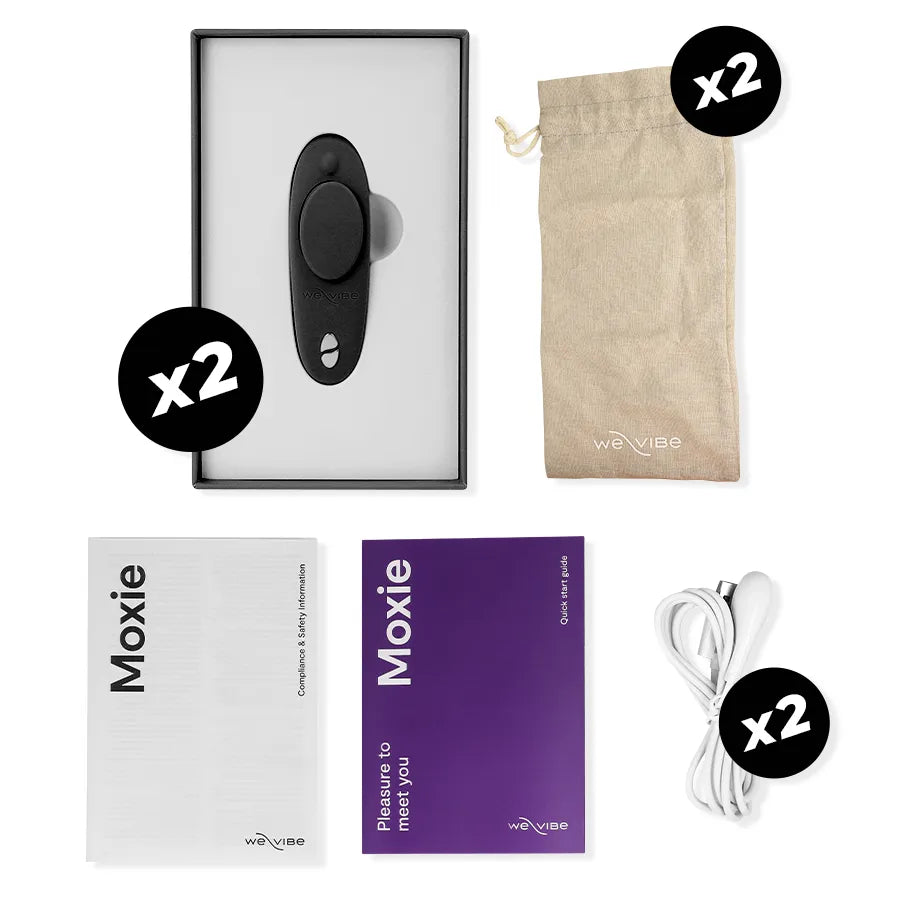 WE-VIBE - ENSEMBLE TEASE US MOXIE + MOXIE