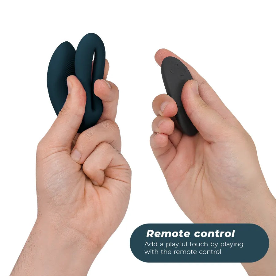 WE-VIBE - SYNC O TÉLÉCOMMANDE VIBRATEUR FLEXIBLE VERT FONCÉ