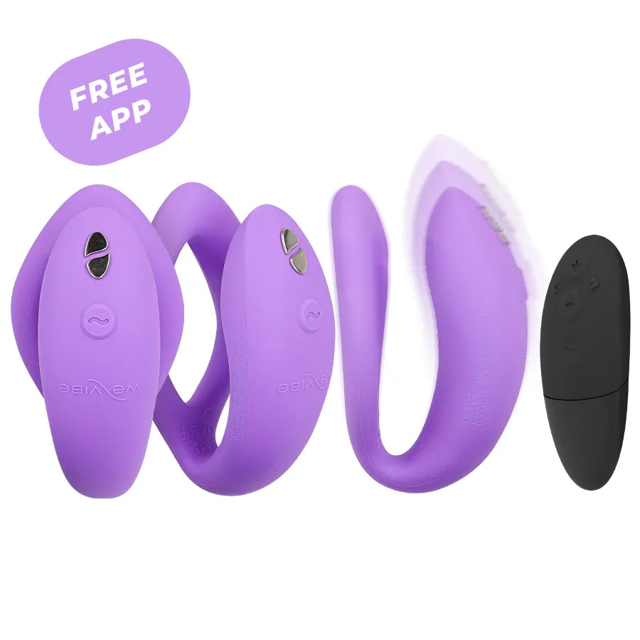 WE-VIBE - SYNC O TÉLÉCOMMANDE VIBRATEUR FLEXIBLE VIOLET