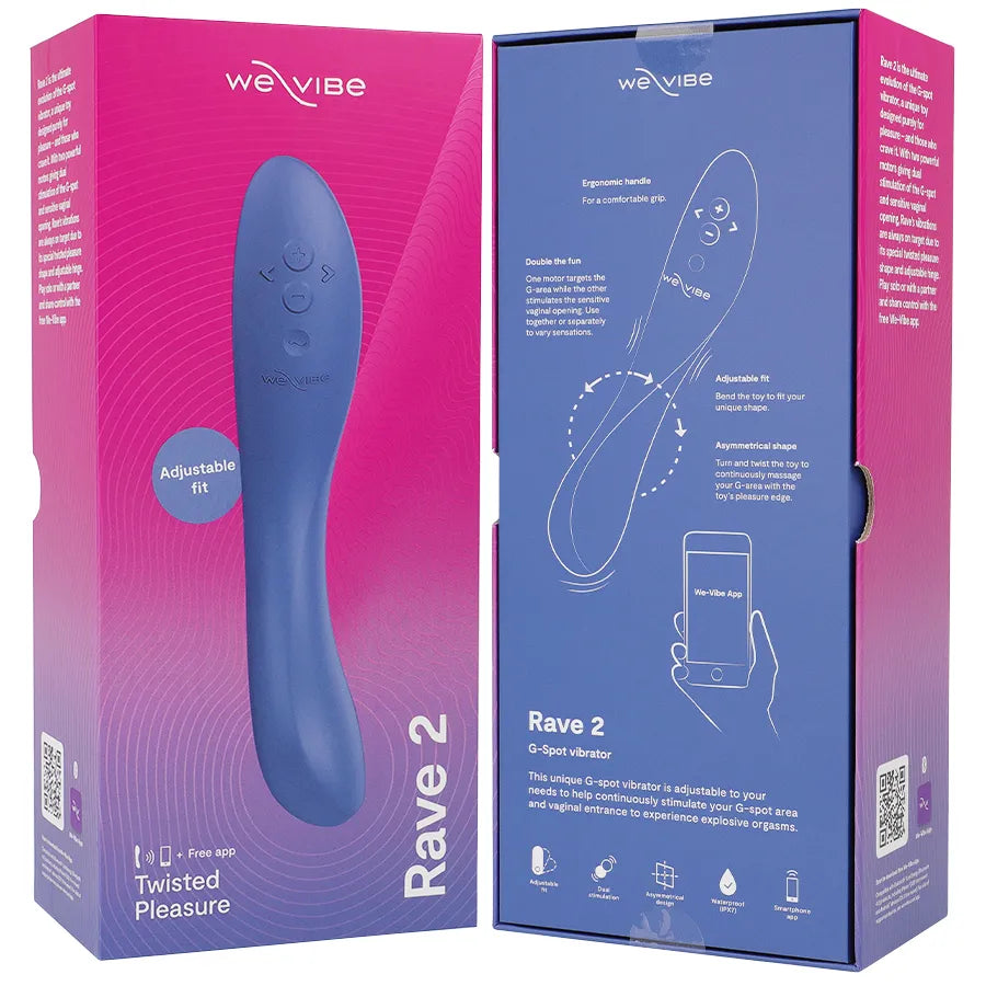 WE-VIBE - RAVE 2 VIBRATEUR POINT G BLEU