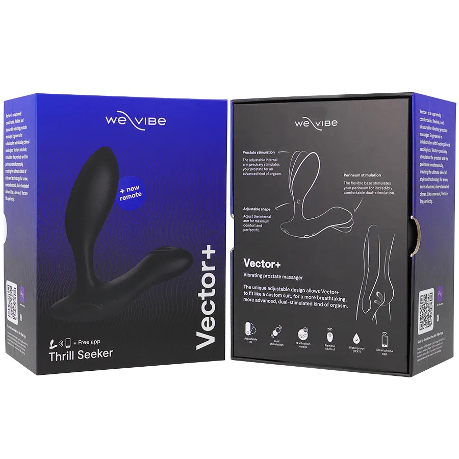 WE-VIBE - DITTO+ VIBRATEUR ANAL PLUG NOIR
