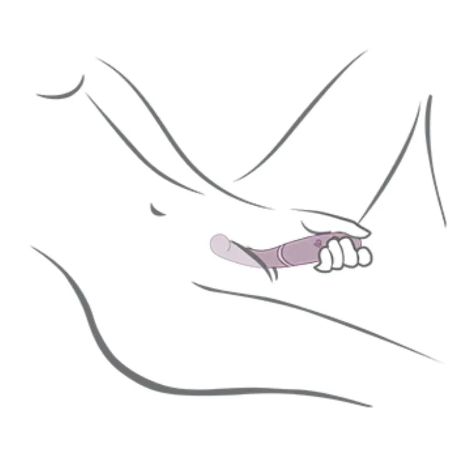 ROCKS-OFF - GEMINI DOUBLE VIBRATEUR STIMULATEUR DE CLITORIS POINT G VIOLET