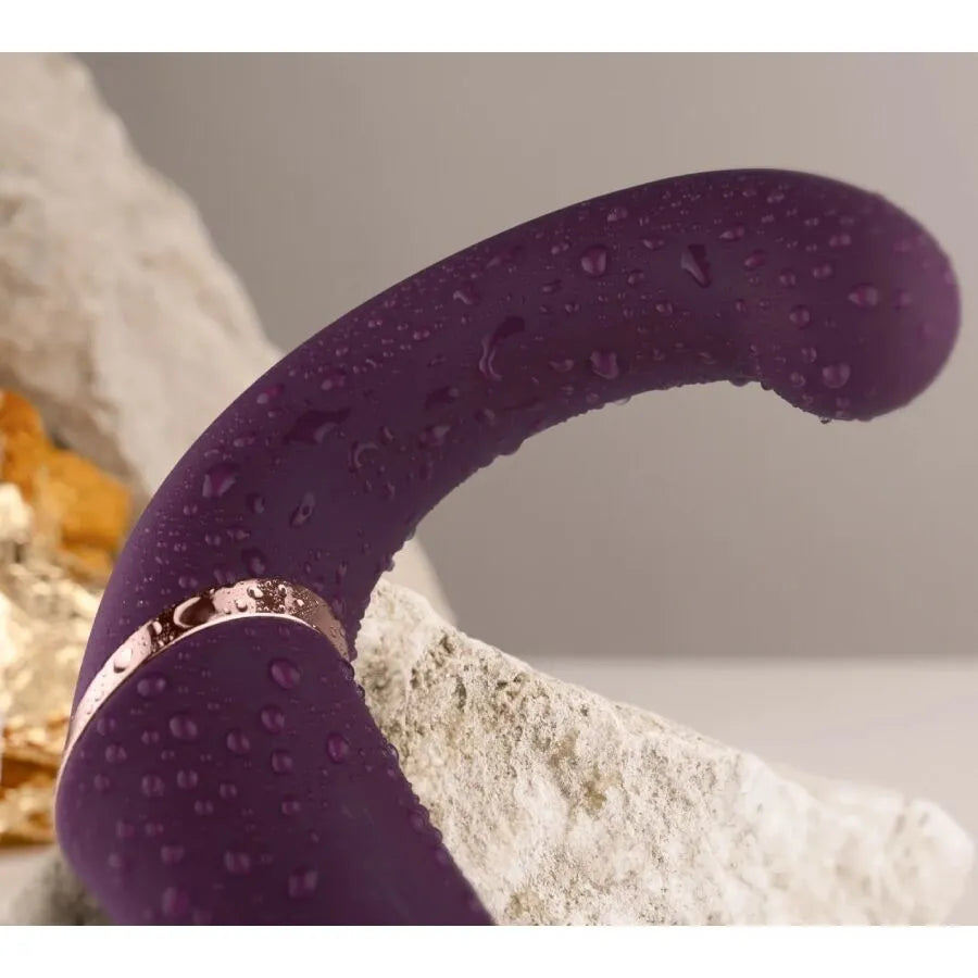 ROCKS-OFF - GEMINI DOUBLE VIBRATEUR STIMULATEUR DE CLITORIS POINT G VIOLET