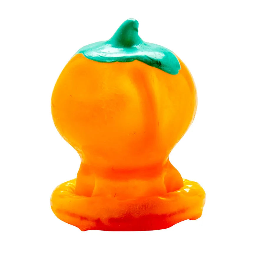 CONDOMERIE - PRÉSERVATIFS FANTAISIE PEINTS À LA MAIN CITROUILLE