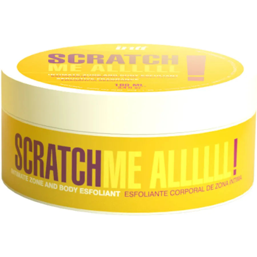 Gel Exfoliant Intime et Corps Scratch Me All Microsphères Douces Nettoyage Profond 100ml Design Élégant Protection p H Naturel