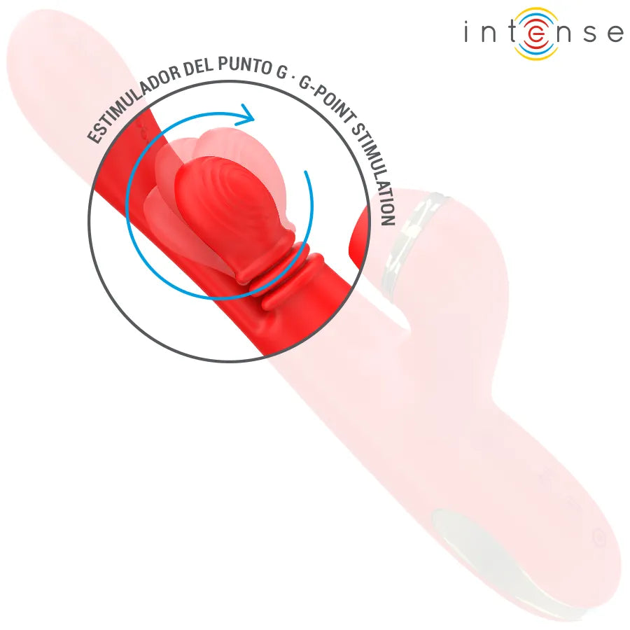 Vibrateur multifonctionnel Katy 4 têtes interchangeables刺激多点 G-spot clitoris silicone médicaux discret