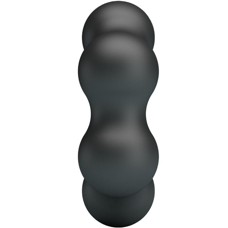 Anneau en silicone noir Crazy Bull Clauzell Modèle 10, design ergonomique ondulé pour confort et adaptabilité optimale.
