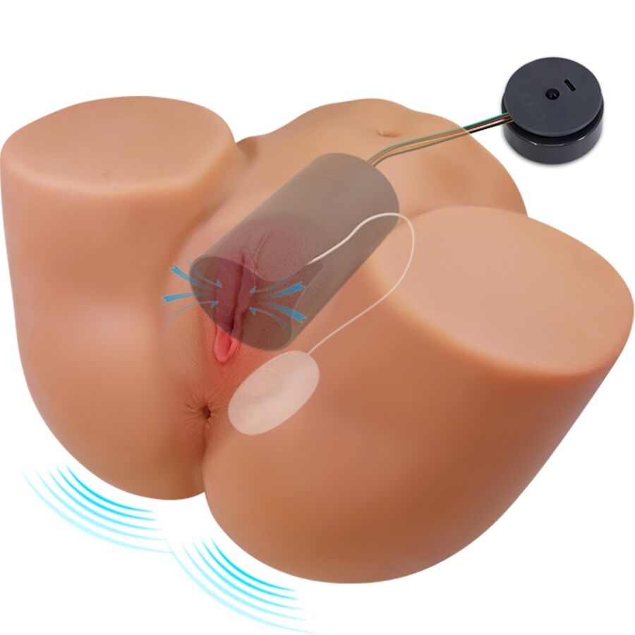 Crazy Bull - Ilana Vibrateur Et Suçon Féminin Réaliste Avec Son 6,8 Kg