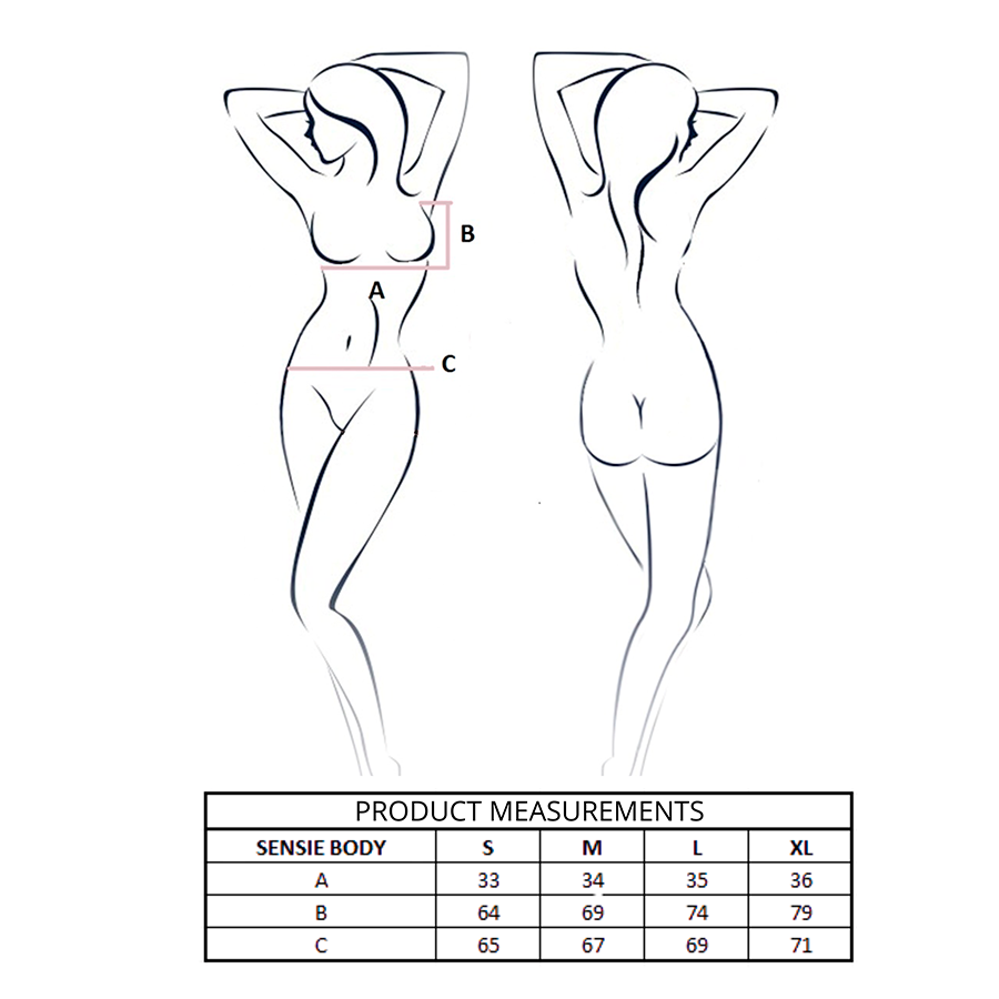 Passion Woman Teddies Passion - Body Sensie Bleu Marine /