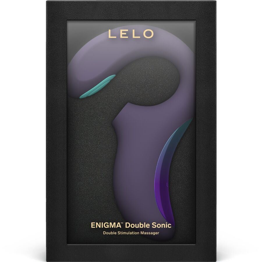 Lelo - Enigma Double Vibrateur Sonique Point G Cyber Violet