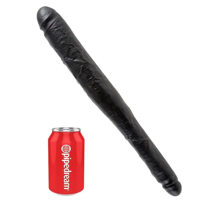 KING COCK DILDO DOBLE NEGRO