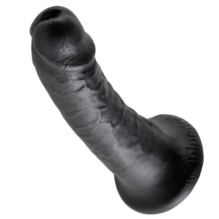 KING COCK - 6" PENE NEGRO