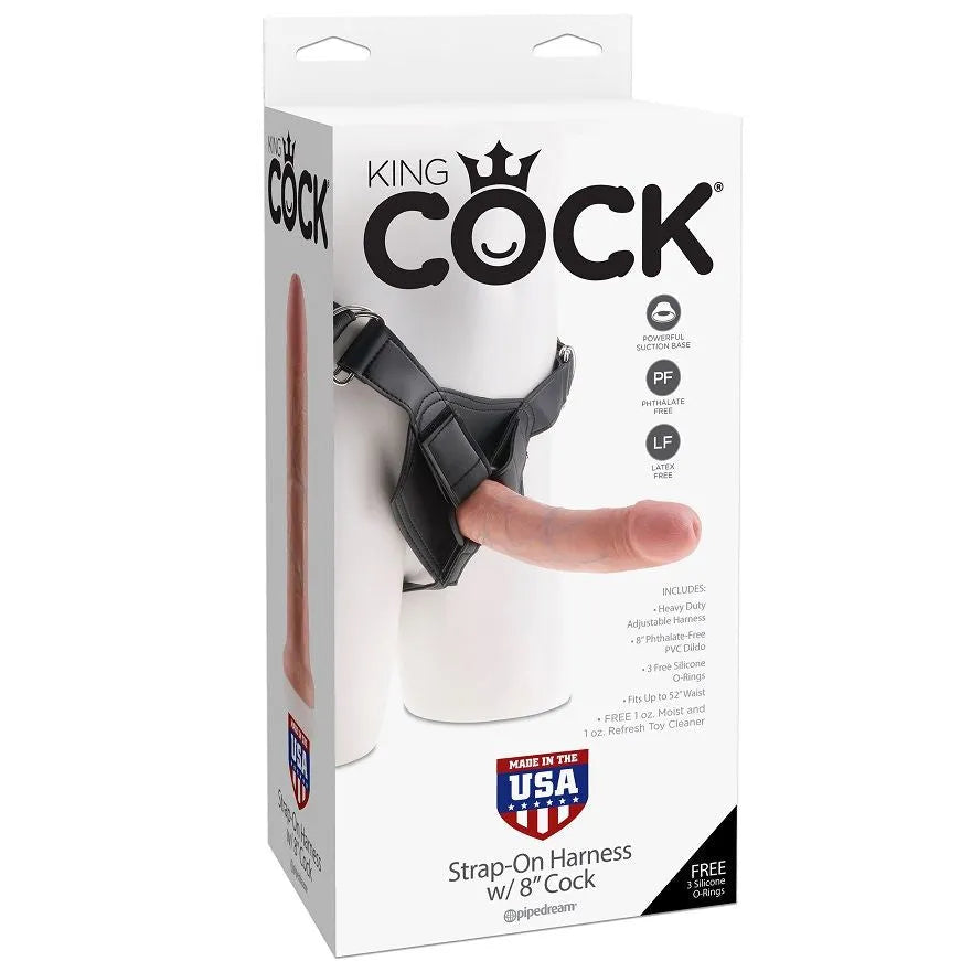 KING COCK HARNAIS AVEC PÉNIS NATUREL RÉALISTE