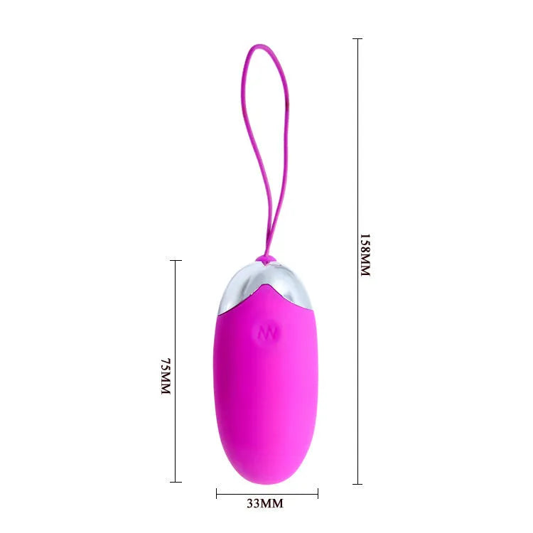 Oeuf vibrant connecté Bluetooth Pretty Love Application Abner stimulation intime sextoy silicone portable couple plaisir