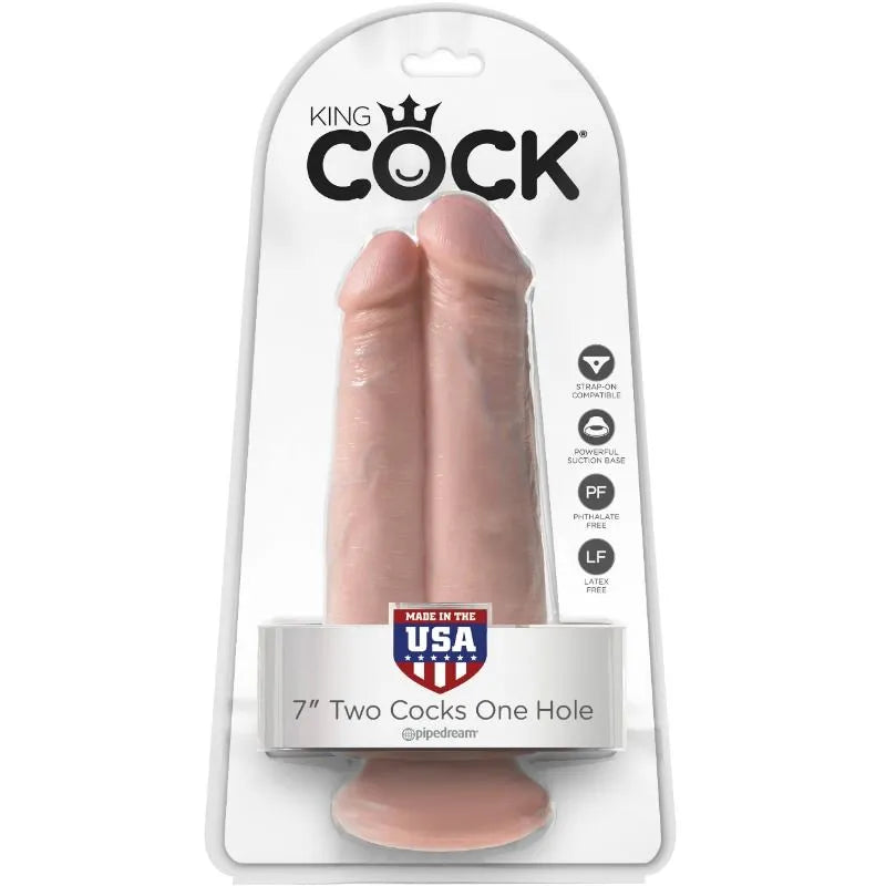 KING COCK - DOUBLE PÉNÉTRATION