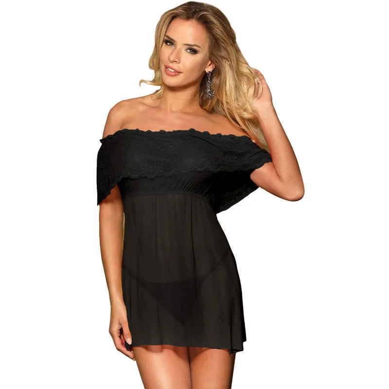SUBBLIME - DRESSES ROBE COURTE SUBBLIME + STRING NOIR S /