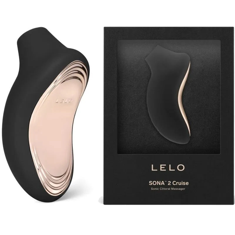 Stimulateur clitoris Lelo Sona 2 Cruise Noir fonction Cruise stimulation précise silicone ergonomique discrétion sextoy intime couple
