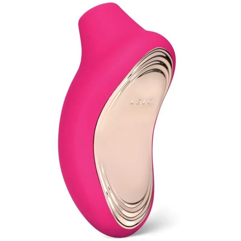 Stimulateur clitoris Lelo Sona 2 Cerise - Design ergonomique, stimulation par ondes, silicone doux, contrôle intuitif, sextoy discret