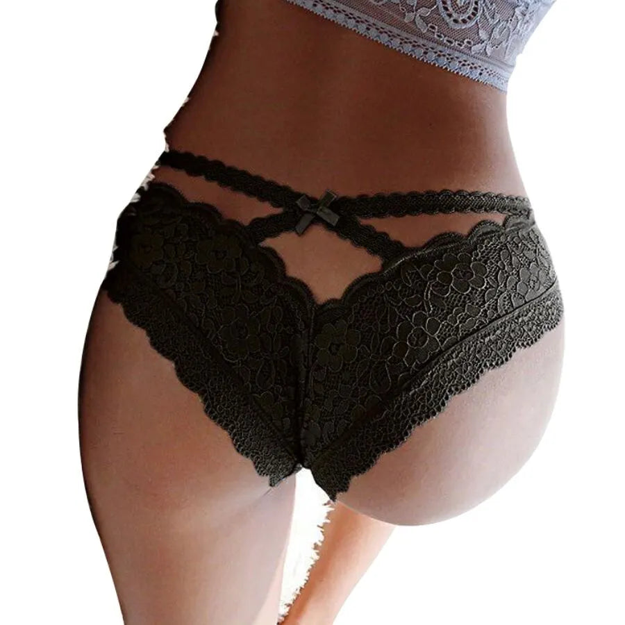 QUEEN LINGERIE - CULOTTE DENTELLE FLORALE