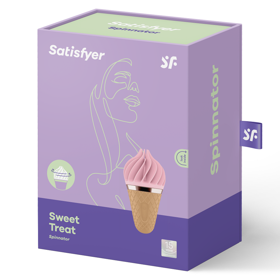 Satisfyer - Spinnator Sweet Treat Brun & Rose
