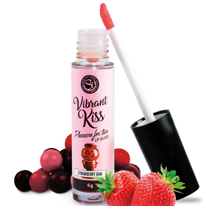 Secretplay - Lip Gloss Vibrant Kiss Fraise Gomme