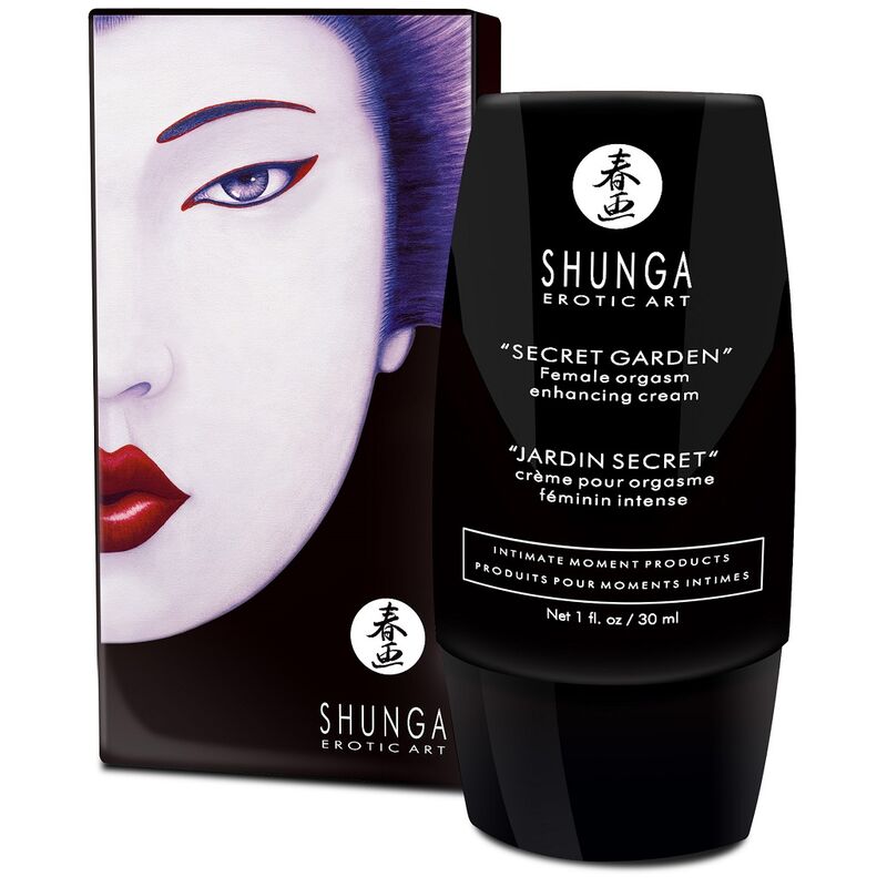Shunga - Crème D''Orgasme Féminin Intense Jardin Secret
