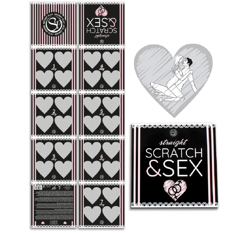 Jeu De Grattage Érotique Pour Couples
