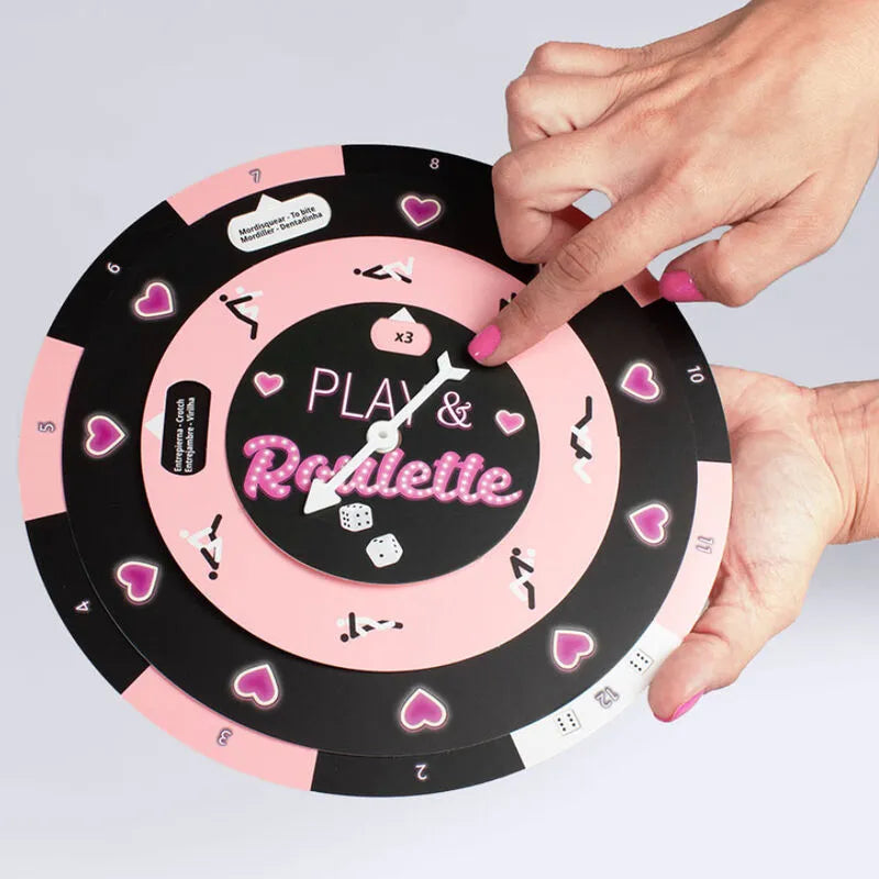 Jeu Érotique Roulette Dés Excitant
