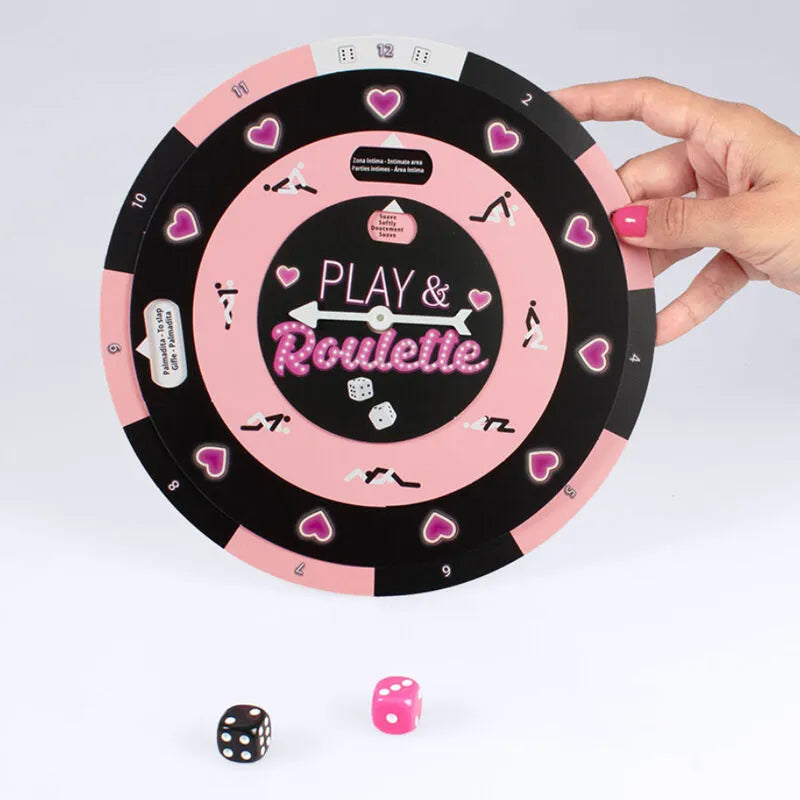 Jeu Érotique Roulette Dés Excitant
