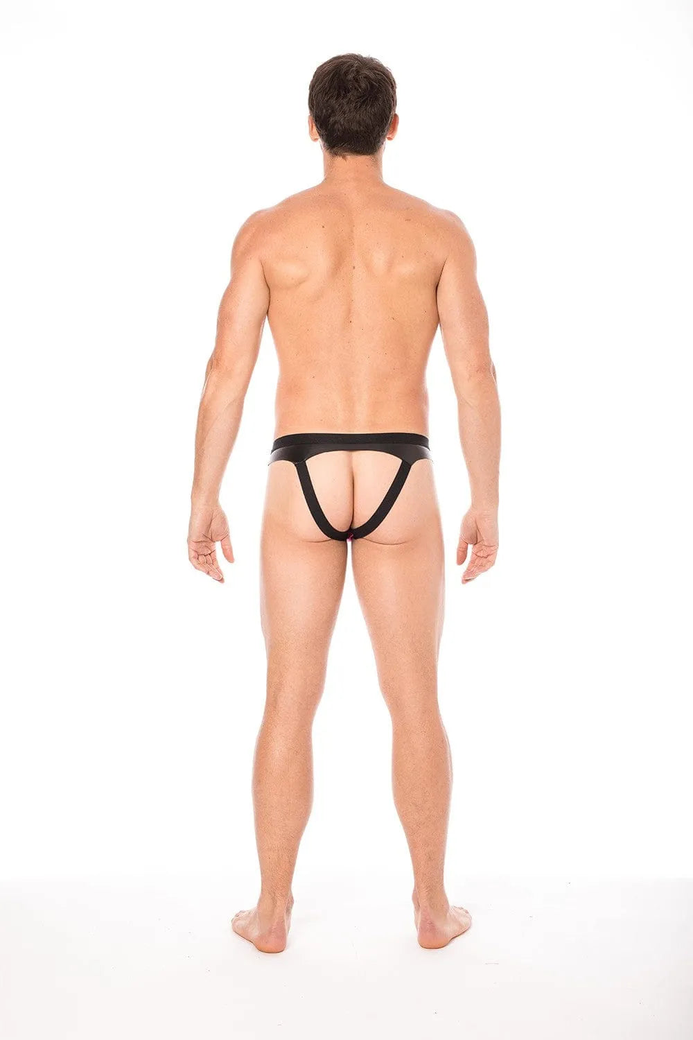 Jock En Dentelle Noire Florale Homme