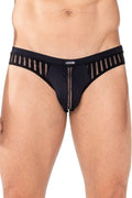 Jock Noir En Résille Confortable Lookme