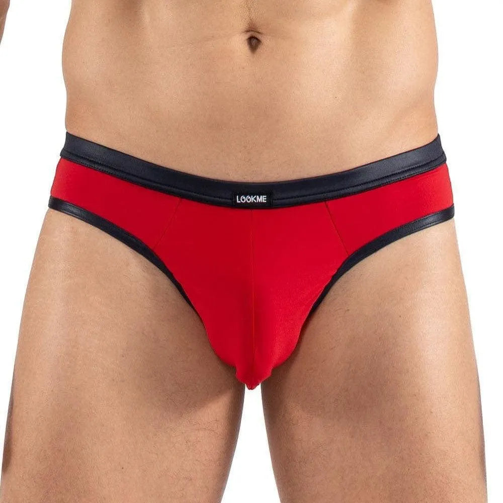 Jock Sportif Rouge Confortable Pour Sports Extrêmes