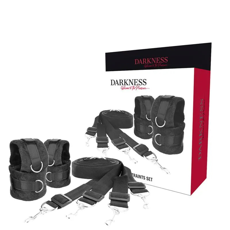 Kit De Retenue Bdsm Néoprène Ajustable