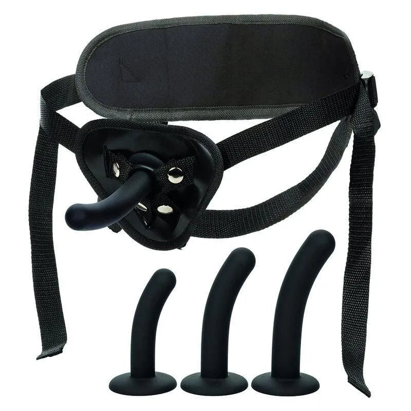 Kit Harnais Godemichets Silicone Ajustables