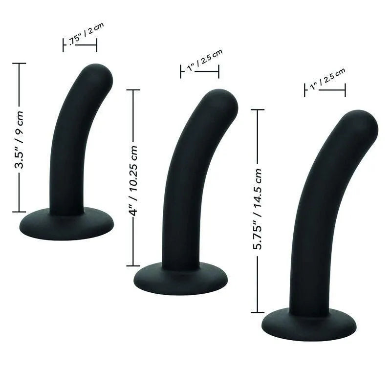Kit Harnais Godemichets Silicone Ajustables
